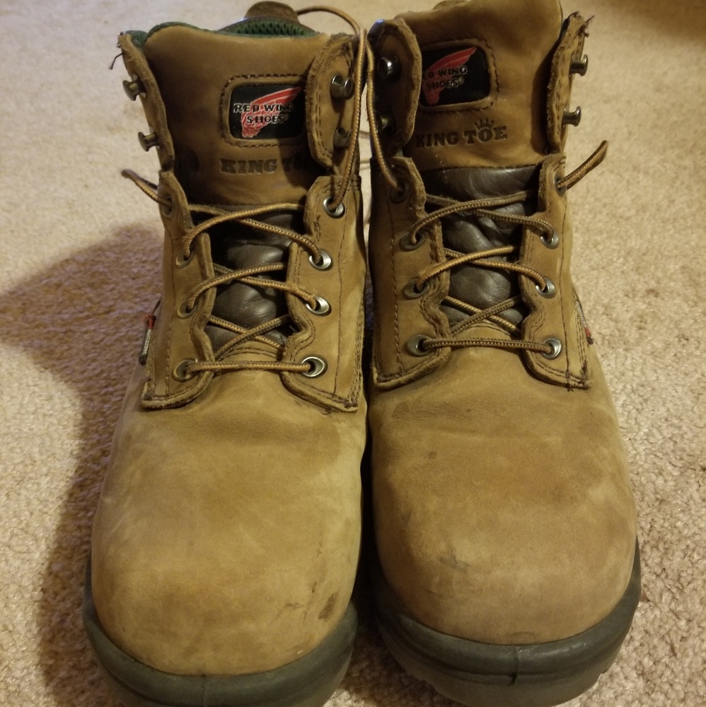 Red wing 432 work boots size 11.5